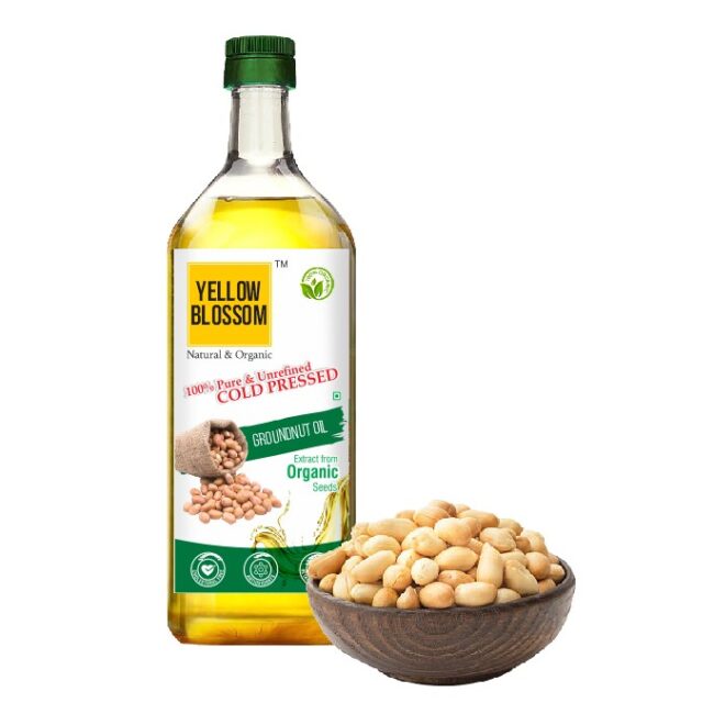 yellow blossom groundnut oil